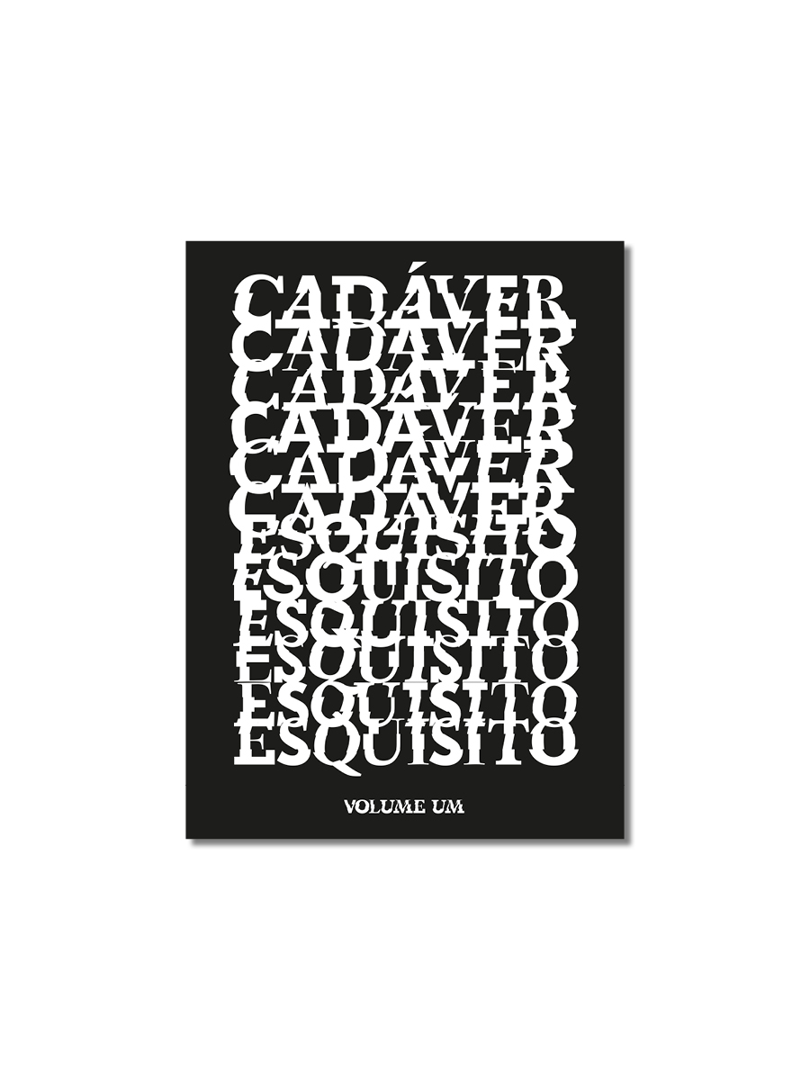 Capa do livro Cadáver Esquisito Volume Um